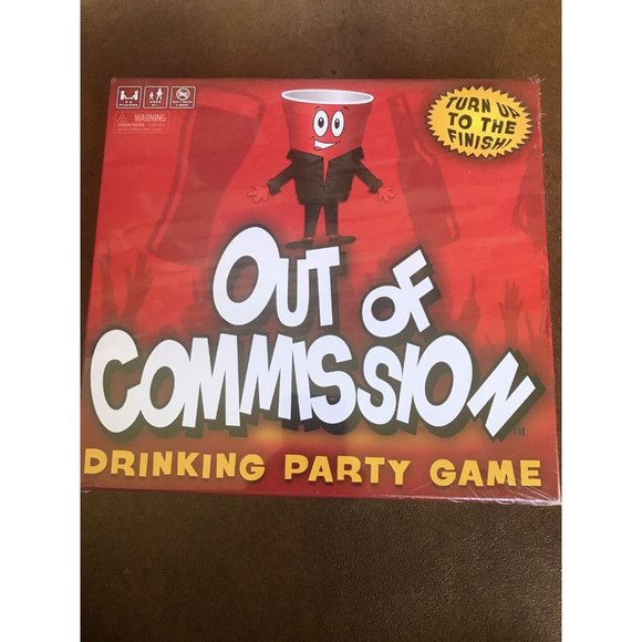 Out of Commission Party Board Game Innovative Reckless Legendary Drinking Adult - Picture 1 of 8